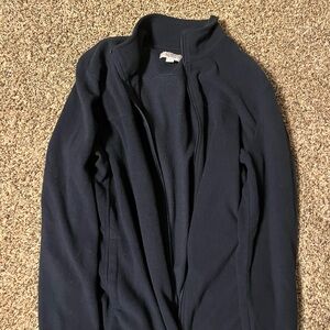 Croft and Barrow Men's Navy fleece zip up jacket Never worn